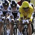 Andy Schleck w�hrend der vierten Etappe der Tour de France 2009